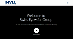 Desktop Screenshot of invueyewear.com